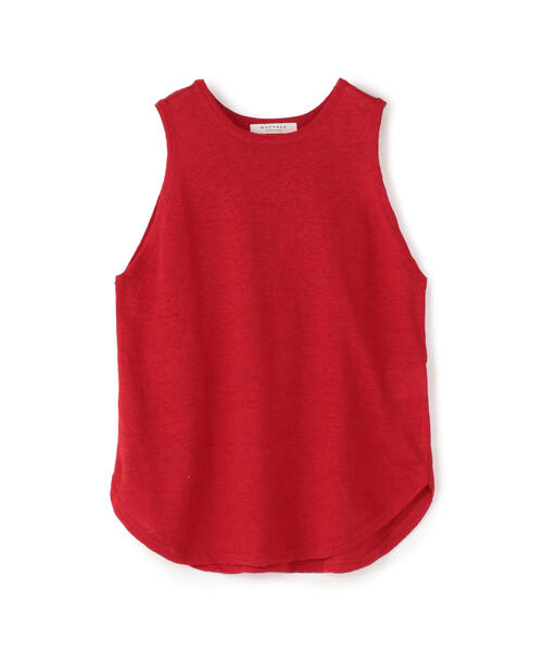 TOMORROWLAND （トゥモローランド）の「プレーンリネン アメリカンスリーブプルオーバー（ニット/セーター・レディース・チャコールグレー/レッド/ライトイエロー/シルバー系その他・S）」の18枚目の写真