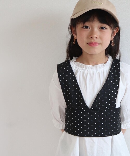 SHOO・LA・RUE（シューラルー）の「◆【100-140cm/2点セット】ビスチェ＋チュニックワンピース（ワンピース・キッズ・ブラック系/グレー系1・11/10/12/13/14）」の14枚目の写真