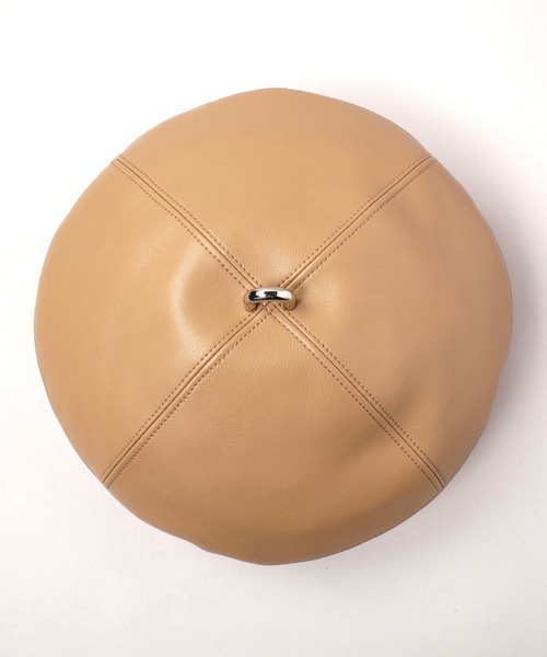 CA4LA(カシラ)の「PIGNON 8(ハンチング/ベレー帽・レディース・ブラック/ベージュ/ブラウン系その他・ONESIZE)」の7枚目の写真