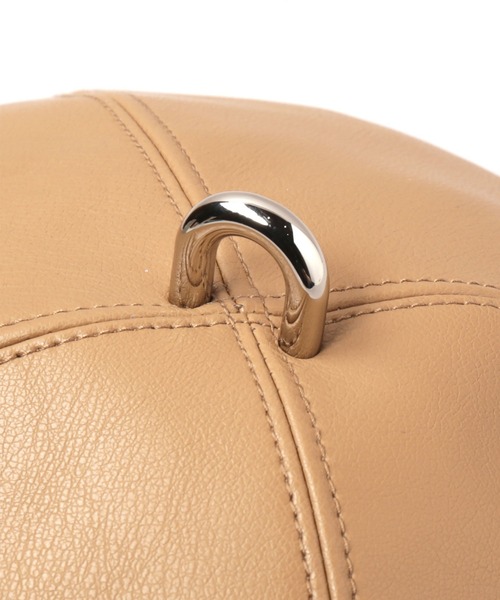 CA4LA(カシラ)の「PIGNON 8(ハンチング/ベレー帽・レディース・ブラック/ベージュ/ブラウン系その他・ONESIZE)」の4枚目の写真