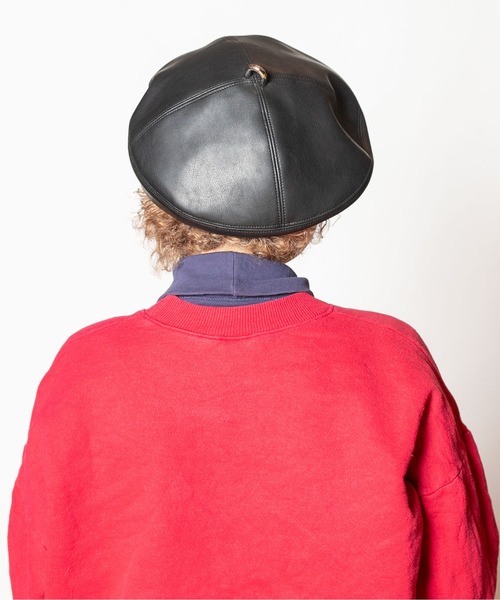 CA4LA(カシラ)の「PIGNON 8(ハンチング/ベレー帽・レディース・ブラック/ベージュ/ブラウン系その他・ONESIZE)」の10枚目の写真