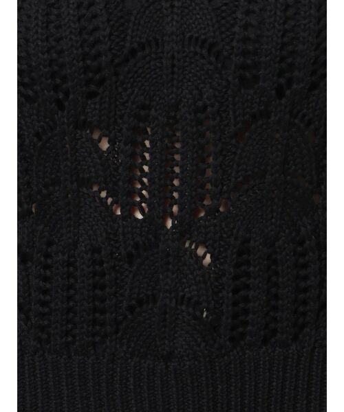 RESEXXY（リゼクシー）の「透かし編みニットトップス（ニット/セーター・レディース・ブラック/ピンク/アイボリー・FREE）」の11枚目の写真