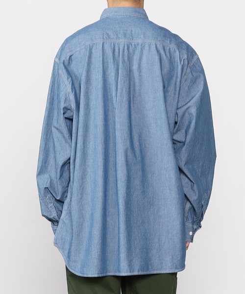 SEDAN ALL-PURPOSE(セダンオールパーパス)の「SEDAN ALL-PURPOSE | シャンブレービッグシャツ MEN(シャツ/ブラウス・メンズ・ブルー・X-LARGE/XX-LARGE/LARGE)」の12枚目の写真