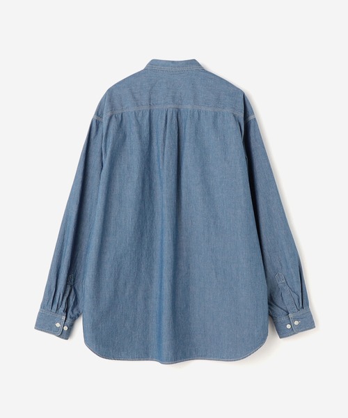 SEDAN ALL-PURPOSE(セダンオールパーパス)の「SEDAN ALL-PURPOSE | シャンブレービッグシャツ MEN(シャツ/ブラウス・メンズ・ブルー・X-LARGE/XX-LARGE/LARGE)」の10枚目の写真
