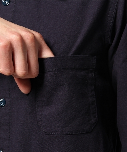 CIAOPANIC（チャオパニック）の「【Ciaopanic】ポケ付きロングシャツ（シャツ/ブラウス・メンズ・ホワイト/ネイビー/オリーブ・MEDIUM/LARGE）」の11枚目の写真