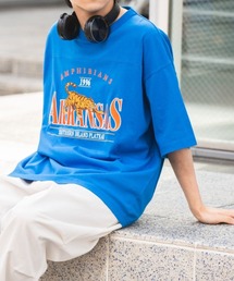 WEGO | WEGO/ヘビーウエイト チームロゴフットボールビッグT(Tシャツ/カットソー)