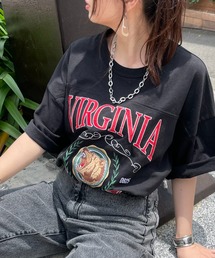 WEGO | WEGO/ヘビーウエイト チームロゴフットボールビッグT(Tシャツ/カットソー)