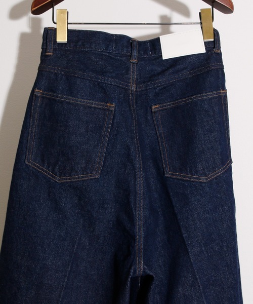 JANESMITH(ジェーンスミス)の「JANESMITH ジェーンスミス / 14.5oz DENIM IN TUCK COMFORT TAPERED PANTS インタックコンフォートデニムパンツ / 22WDM-#422L-OW(デニムパンツ・レディース・インディゴブルー・25)」の8枚目の写真