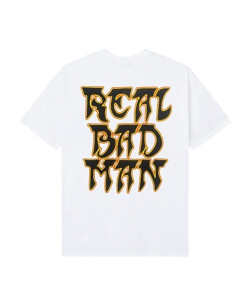 REAL BAD MAN（リアルバッドマン）の「Real Bad Man HIGHEST PRIEST S/S TEE Tシャツ（Tシャツ/カットソー・メンズ・オリーブ/ホワイト/ブラック・X-LARGE/MEDIUM/LARGE）」の2枚目の写真