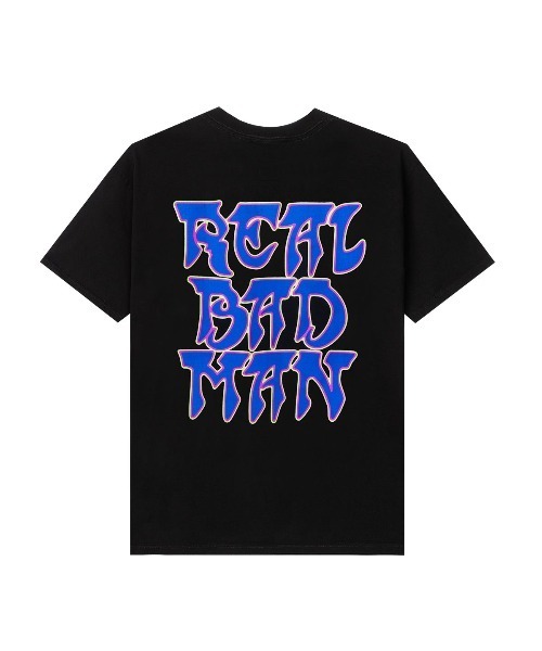 REAL BAD MAN（リアルバッドマン）の「Real Bad Man HIGHEST PRIEST S/S TEE Tシャツ（Tシャツ/カットソー・メンズ・オリーブ/ホワイト/ブラック・X-LARGE/MEDIUM/LARGE）」の3枚目の写真