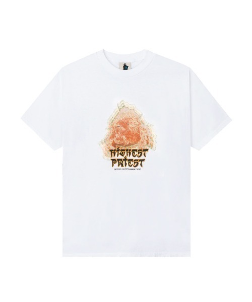 REAL BAD MAN（リアルバッドマン）の「Real Bad Man HIGHEST PRIEST S/S TEE Tシャツ（Tシャツ/カットソー・メンズ・オリーブ/ホワイト/ブラック・X-LARGE/MEDIUM/LARGE）」の4枚目の写真