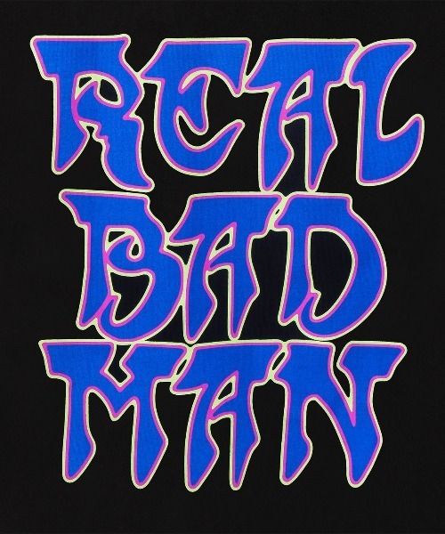 REAL BAD MAN（リアルバッドマン）の「Real Bad Man HIGHEST PRIEST S/S TEE Tシャツ（Tシャツ/カットソー・メンズ・オリーブ/ホワイト/ブラック・X-LARGE/MEDIUM/LARGE）」の7枚目の写真