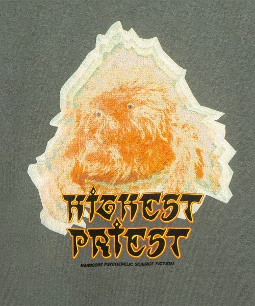 REAL BAD MAN（リアルバッドマン）の「Real Bad Man HIGHEST PRIEST S/S TEE Tシャツ（Tシャツ/カットソー・メンズ・オリーブ/ホワイト/ブラック・X-LARGE/MEDIUM/LARGE）」の11枚目の写真