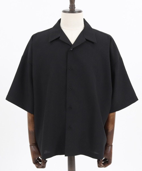 CAMBIO(カンビオ)の「mhs1830-トロピカルサイドスリットシャツS-S(シャツ/ブラウス・メンズ・ブラック/グレー・M/L/XL)」の14枚目の写真