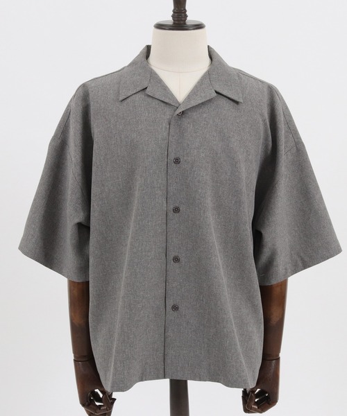 CAMBIO(カンビオ)の「mhs1830-トロピカルサイドスリットシャツS-S(シャツ/ブラウス・メンズ・ブラック/グレー・M/L/XL)」の16枚目の写真
