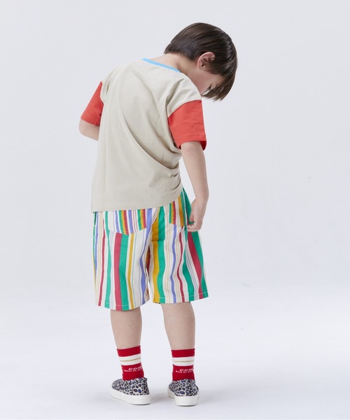 BIG FIELD（ビッグフィールド）の「シェフショーツ総柄（80～150cm）（その他パンツ・キッズ・ベージュ/ピンク/ブラウン/チェック/マルチ・130/140/100/90/120/95/110/80/150）」の10枚目の写真