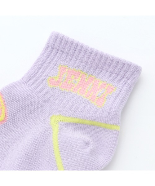 JENNI love(ジェニィラブ)の「デオドラントカレッジクルーソックス(ソックス/靴下・キッズ・ブラック/オフホワイト/ラベンダー・19-21cm/22-24cm)」の10枚目の写真