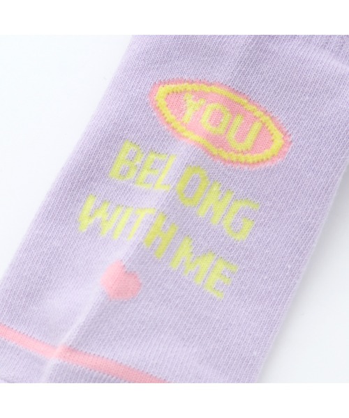 JENNI love(ジェニィラブ)の「デオドラントカレッジクルーソックス(ソックス/靴下・キッズ・ブラック/オフホワイト/ラベンダー・19-21cm/22-24cm)」の11枚目の写真