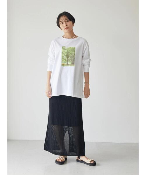AMERICAN HOLIC(アメリカンホリック)の「Treeフォトカットプルオーバー(Tシャツ/カットソー・レディース・B/A・M/L)」の18枚目の写真