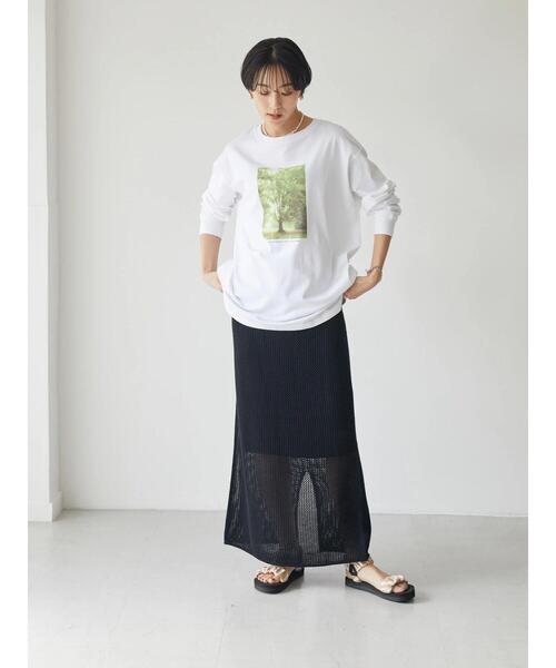 AMERICAN HOLIC(アメリカンホリック)の「Treeフォトカットプルオーバー(Tシャツ/カットソー・レディース・B/A・M/L)」の20枚目の写真