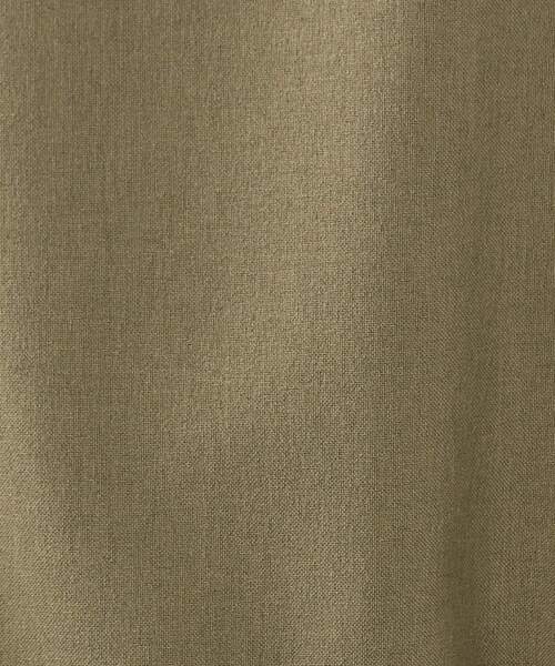 DRESKIP（ドレスキップ）の「◆【洗える/トレンド/セットアップ可】麻調肩タックボリューム袖ブラウス（シャツ/ブラウス・レディース・レモンイエロー/ネイビー/ライトベージュ/カーキ・02/04/03）」の12枚目の写真