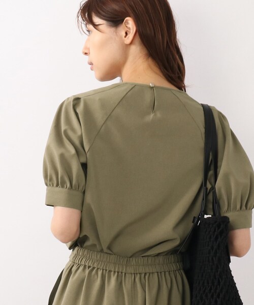 美品　ローヘン lohen タックドレープブラウス 2024SS】タックドレープスリーブブラウス – LOHEN