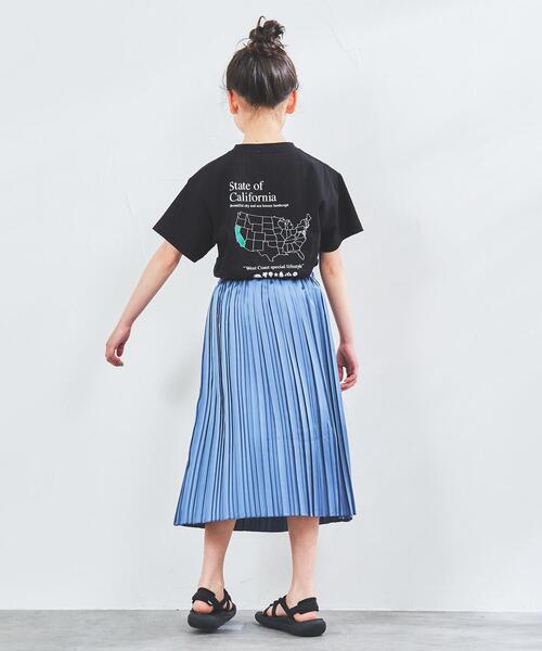 coen(コーエン)の「【coen キッズ/ジュニア】カリフォルニアスーベニアTシャツ(Tシャツ/カットソー・キッズ・ホワイト/ブラック・100/110/120/130/140/150)」の5枚目の写真