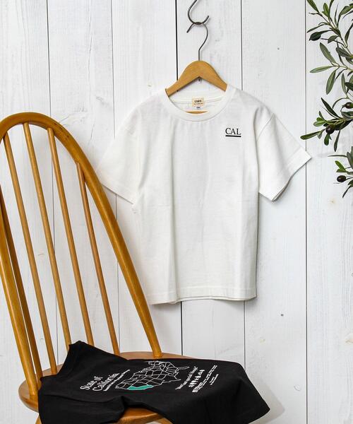 coen(コーエン)の「【coen キッズ/ジュニア】カリフォルニアスーベニアTシャツ(Tシャツ/カットソー・キッズ・ホワイト/ブラック・100/110/120/130/140/150)」の7枚目の写真