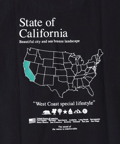 coen(コーエン)の「【coen キッズ/ジュニア】カリフォルニアスーベニアTシャツ(Tシャツ/カットソー・キッズ・ホワイト/ブラック・100/110/120/130/140/150)」の13枚目の写真