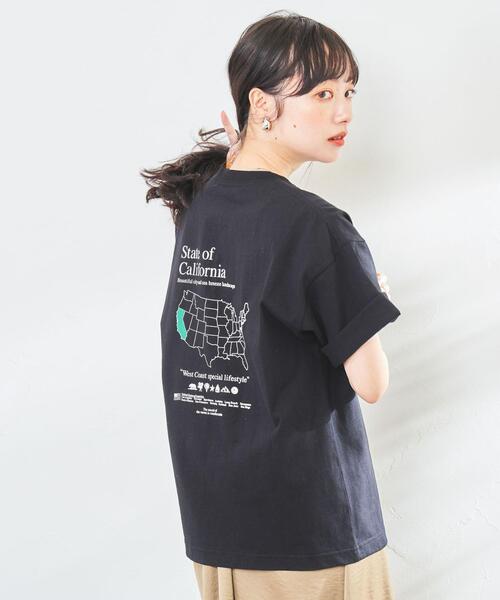 coen(コーエン)の「【coen キッズ/ジュニア】カリフォルニアスーベニアTシャツ(Tシャツ/カットソー・キッズ・ホワイト/ブラック・100/110/120/130/140/150)」の18枚目の写真