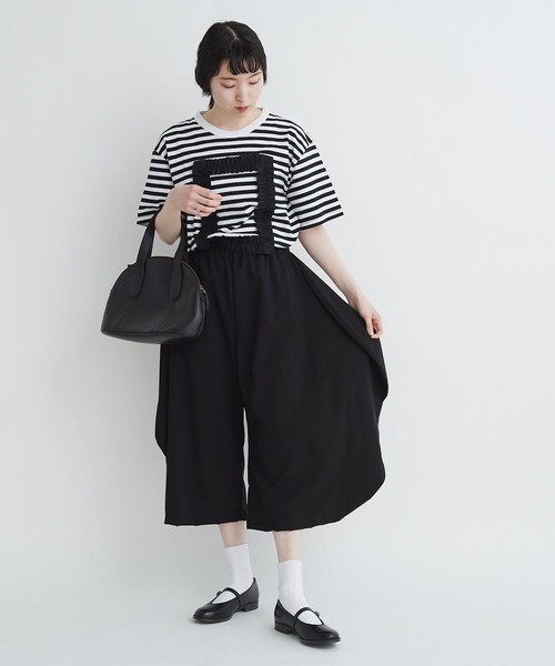 I am I in fact...（アイアムアイインファクト）の「FULL MOON パンツ（その他パンツ・レディース・ブラック・FREE）」の4枚目の写真