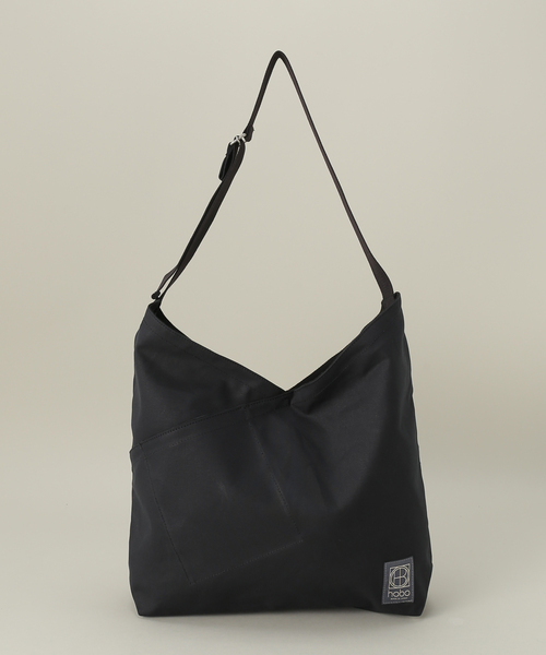 hobo(ホーボー)の「【hobo/ホーボー】別注AZUMA SHOULDER BAG CANVAS M(ショルダーバッグ・メンズ・ブラック/キャメル・FREE)」の16枚目の写真