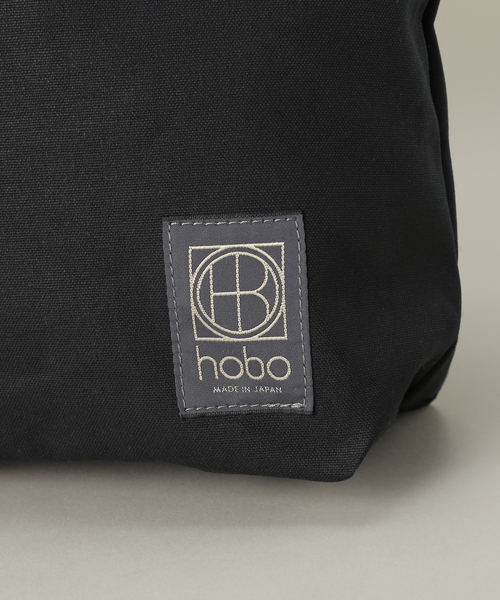 hobo(ホーボー)の「【hobo/ホーボー】別注AZUMA SHOULDER BAG CANVAS M(ショルダーバッグ・メンズ・ブラック/キャメル・FREE)」の6枚目の写真