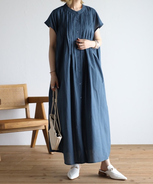 【美品】fith(フィス) フレンチリネンワンピース　140 紫　匿名配送 美品】fith(フィス) フレンチリネンワンピース 140 紫 匿名配送