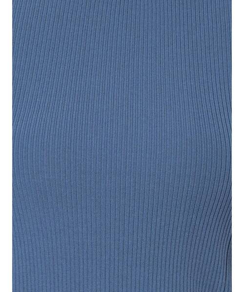 LAGUNAMOON(ラグナムーン)の「カバースリーブハイネックニットプルオーバー(ニット/セーター・レディース・アイボリー/ブラック/ブルー・FREE)」の17枚目の写真