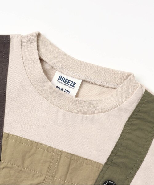 BREEZE(ブリーズ)の「/サロペットTシャツ(Tシャツ/カットソー・キッズ・イエロー/キナリ・90/100/110/80/120/130/140)」の8枚目の写真