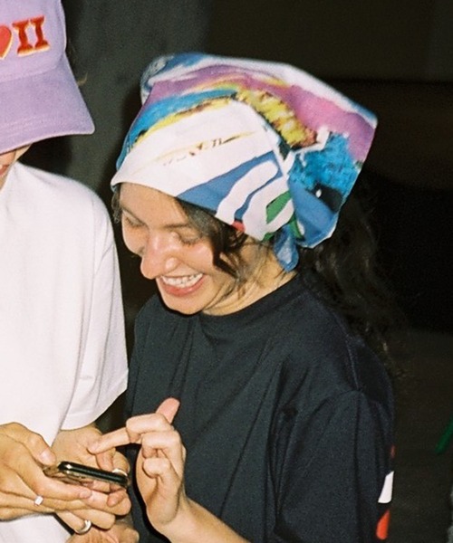 bonjour records(ボンジュールレコーズ)の「【PUBLIC POSSESSION】Houses We Live In Bandana(ストール/ショール・レディース・その他・FREE)」の1枚目の写真