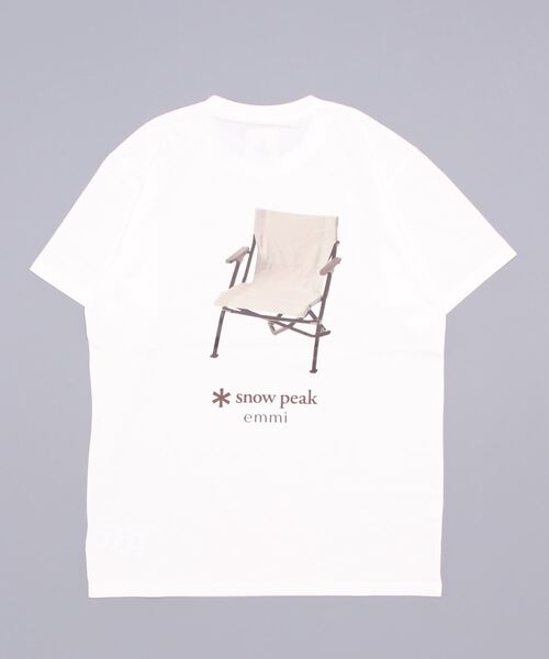 Snow Peak（スノーピーク）の「【Snoｗ Peak×emmi】H/S T?shirts（Tシャツ/カットソー・レディース・ホワイト・MEDIUM/LARGE）」の9枚目の写真