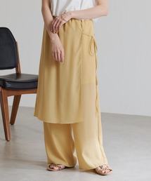 COLLAGE GALLARDAGALANTE | プリーツラップパンツ(その他パンツ)