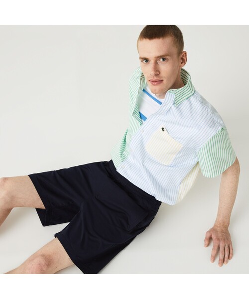 LACOSTE（ラコステ）の「リラックスフィットストレッチコットンショーツ（その他パンツ・メンズ・ネイビー・5/4/2/3）」の6枚目の写真