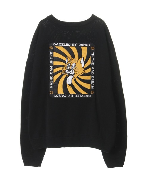 Candy Stripper(キャンディストリッパー)の「DAZZLED BY CANDY ニット(ニット/セーター・レディース・アイボリー/ブルー/ヘザーグレー/ブラック・2)」の14枚目の写真