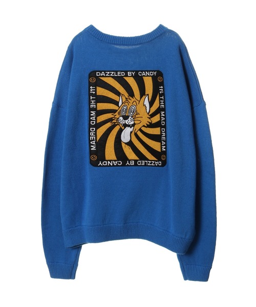 Candy Stripper(キャンディストリッパー)の「DAZZLED BY CANDY ニット(ニット/セーター・レディース・アイボリー/ブルー/ヘザーグレー/ブラック・2)」の6枚目の写真