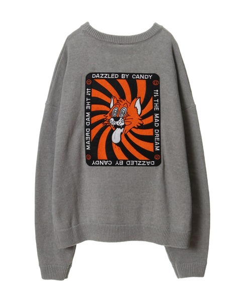 Candy Stripper(キャンディストリッパー)の「DAZZLED BY CANDY ニット(ニット/セーター・レディース・アイボリー/ブルー/ヘザーグレー/ブラック・2)」の17枚目の写真