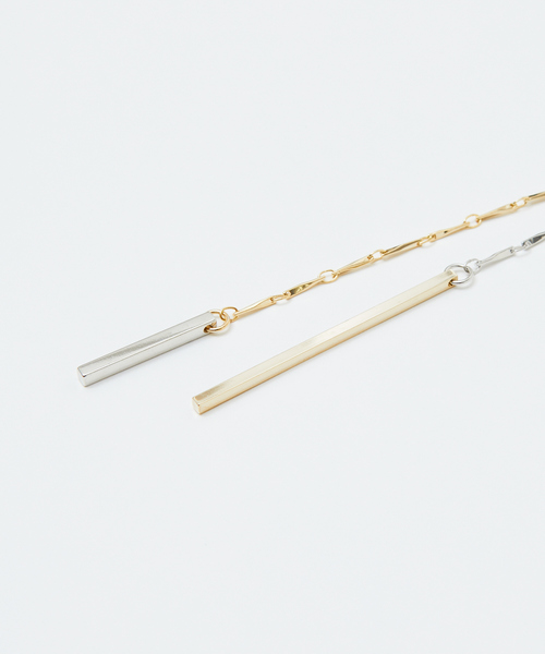 qualite（カリテ）の「ミックスカラーラリエット（ネックレス・レディース・ゴールド・フリー）」の5枚目の写真