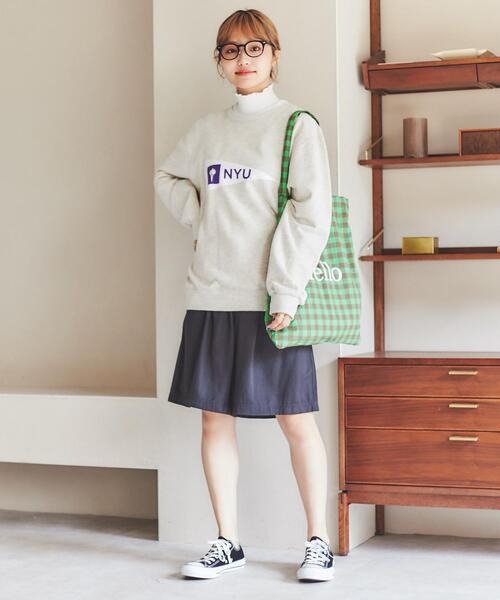 DISCUS（ディスカス）の「DISCUS×UNIVERSITY裏毛スウェットプルオーバーナチュラル（スウェット・レディース・ナチュラル・M/L）」の11枚目の写真