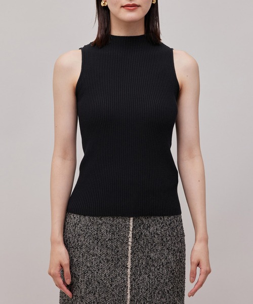 ROPE'（ロペ）の「【WEB限定】リブニットタートル＆袖ボリュームカーディガン（アンサンブル・レディース・ブラック/ベージュ系その他2・38）」の15枚目の写真