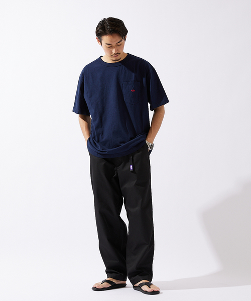 THE NORTH FACE PURPLE LABEL(ザ ノースフェイス パープルレーベル)の「【THE NORTH FACE PURPLE LABEL】7oz H/S Pocket Tee(Tシャツ/カットソー・メンズ・ブラック/ホワイト/ネイビー/イエロー・MEDIUM/LARGE/X-LARGE)」の5枚目の写真