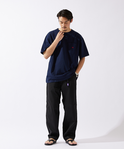 THE NORTH FACE PURPLE LABEL(ザ ノースフェイス パープルレーベル)の「【THE NORTH FACE PURPLE LABEL】7oz H/S Pocket Tee(Tシャツ/カットソー・メンズ・ブラック/ホワイト/ネイビー/イエロー・MEDIUM/LARGE/X-LARGE)」の6枚目の写真