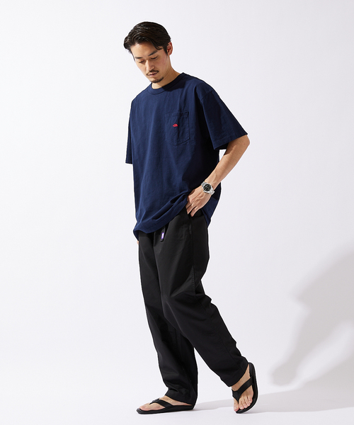 THE NORTH FACE PURPLE LABEL(ザ ノースフェイス パープルレーベル)の「【THE NORTH FACE PURPLE LABEL】7oz H/S Pocket Tee(Tシャツ/カットソー・メンズ・ブラック/ホワイト/ネイビー/イエロー・MEDIUM/LARGE/X-LARGE)」の7枚目の写真