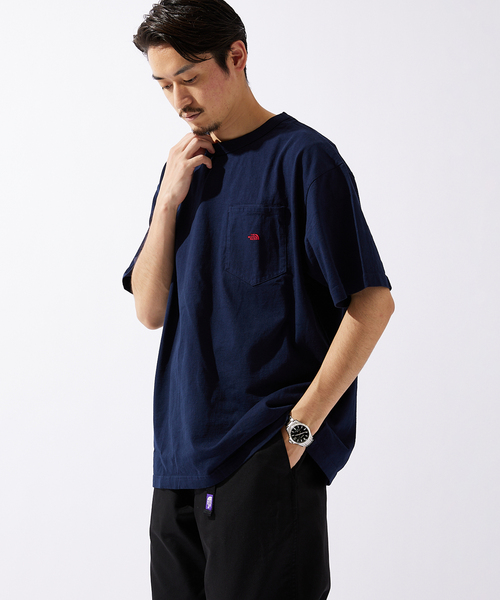 THE NORTH FACE パープルレーベル 7oz L/S Pocket T THE NORTH FACE PURPLE LABEL ] 7oz L/S Pocket Tee | Domingo